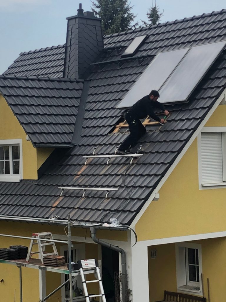 Installation Solaranlage