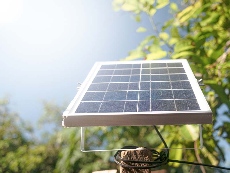 Kleinsolaranlage